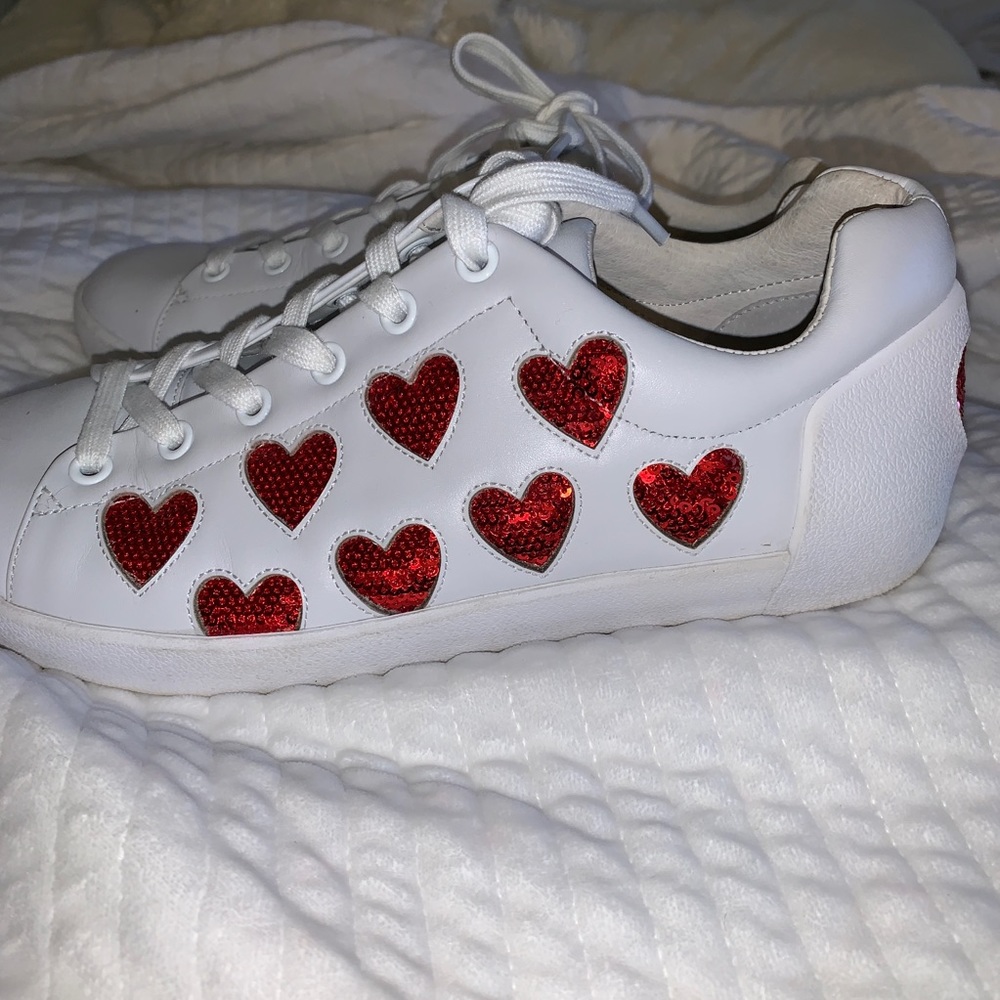 ASH Nikita sequin heart sneakers❤️